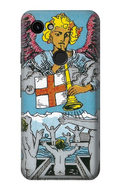 S3743 Carte de tarot le jugement Etui Coque Housse pour Google Pixel 3a