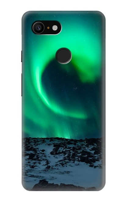 S3667 Aurora Northern Light Etui Coque Housse pour Google Pixel 3