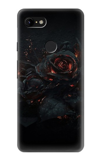 S3672 Rose brûlée Etui Coque Housse pour Google Pixel 3 XL