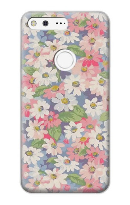 S3688 Motif d'art floral floral Etui Coque Housse pour Google Pixel XL