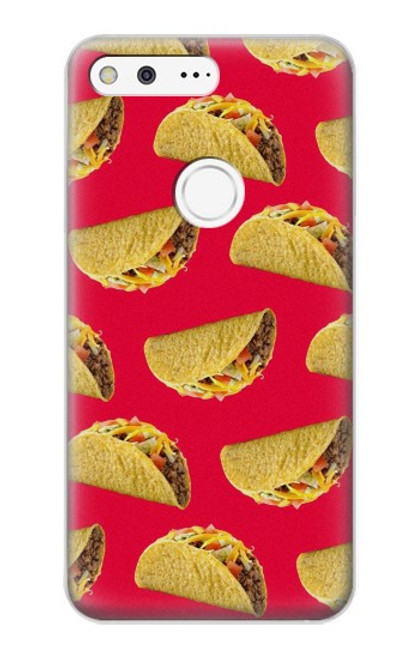 S3755 Tacos mexicains Etui Coque Housse pour Google Pixel XL