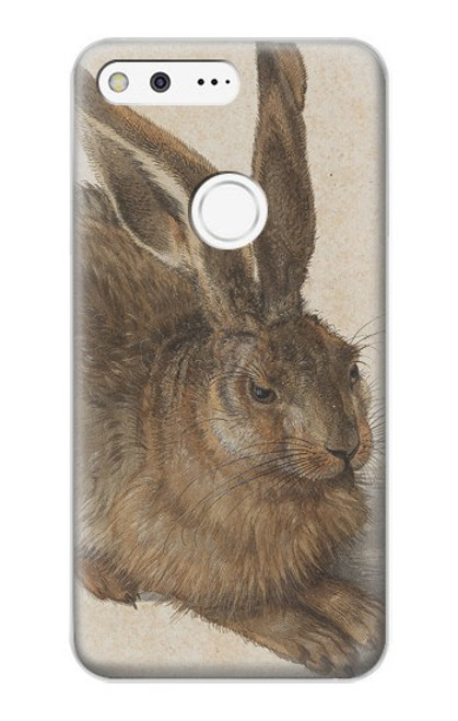 S3781 Albrecht Durer Young Hare Etui Coque Housse pour Google Pixel XL