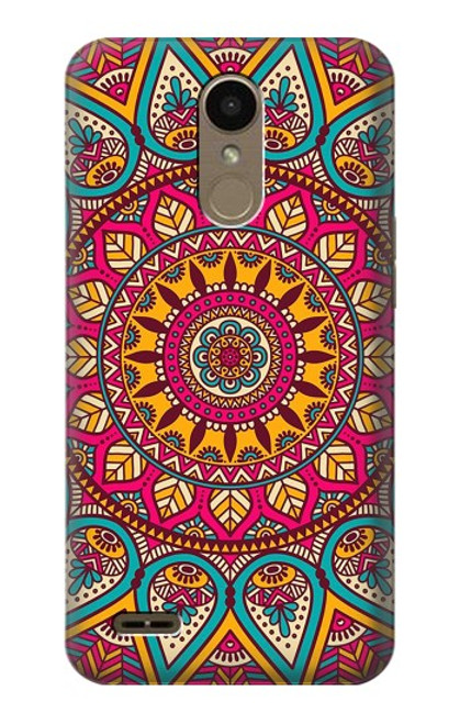 S3694 Modèle d'art hippie Etui Coque Housse pour LG K10 (2018), LG K30