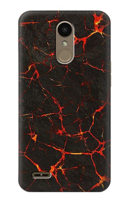 S3696 Magma de lave Etui Coque Housse pour LG K10 (2018), LG K30