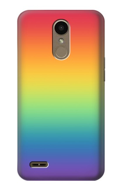 S3698 Drapeau de fierté LGBT Etui Coque Housse pour LG K10 (2018), LG K30