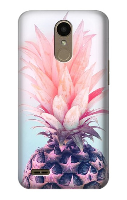 S3711 Ananas rose Etui Coque Housse pour LG K10 (2018), LG K30