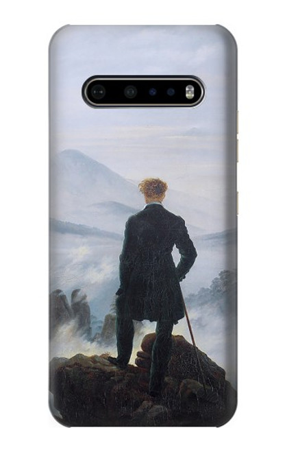 S3789 Wanderer above the Sea of Fog Etui Coque Housse pour LG V60 ThinQ 5G