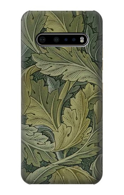 S3790 William Morris Acanthus Leaves Etui Coque Housse pour LG V60 ThinQ 5G