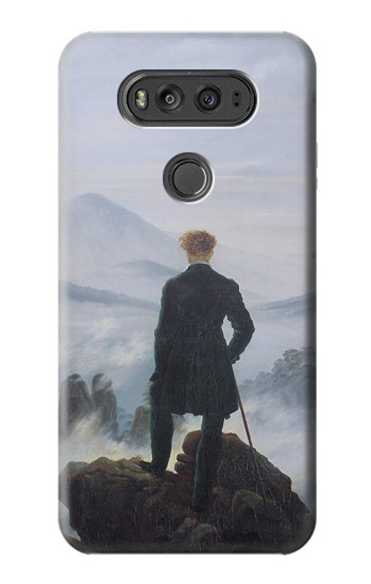 S3789 Wanderer above the Sea of Fog Etui Coque Housse pour LG V20