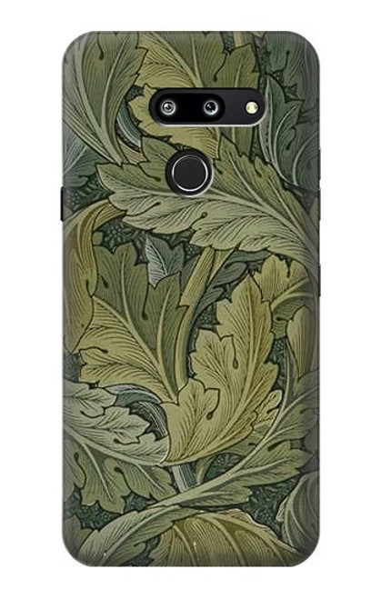 S3790 William Morris Acanthus Leaves Etui Coque Housse pour LG G8 ThinQ