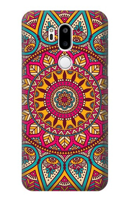 S3694 Modèle d'art hippie Etui Coque Housse pour LG G7 ThinQ