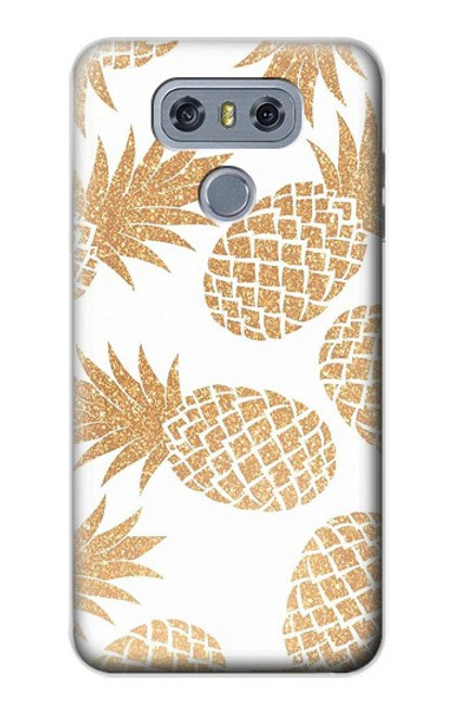 S3718 Ananas sans soudure Etui Coque Housse pour LG G6