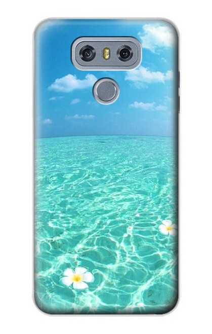 S3720 Summer Ocean Beach Etui Coque Housse pour LG G6