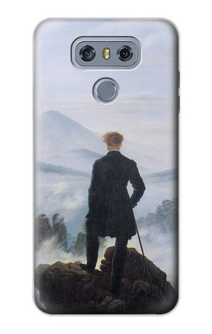 S3789 Wanderer above the Sea of Fog Etui Coque Housse pour LG G6