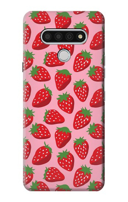 S3719 Modèle de fraise Etui Coque Housse pour LG Stylo 6