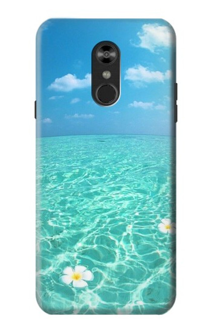 S3720 Summer Ocean Beach Etui Coque Housse pour LG Q Stylo 4, LG Q Stylus