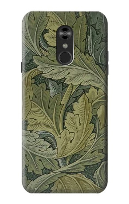 S3790 William Morris Acanthus Leaves Etui Coque Housse pour LG Q Stylo 4, LG Q Stylus