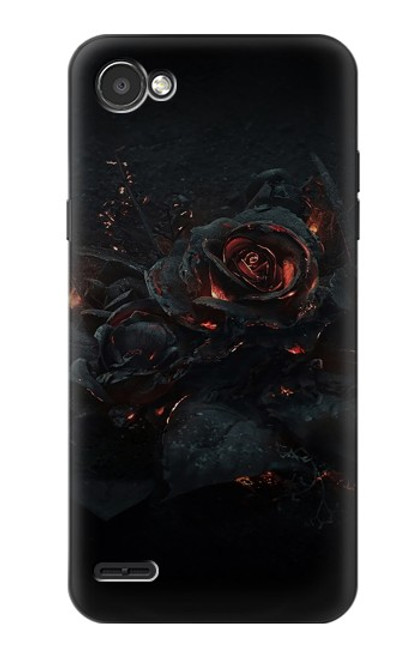 S3672 Rose brûlée Etui Coque Housse pour LG Q6