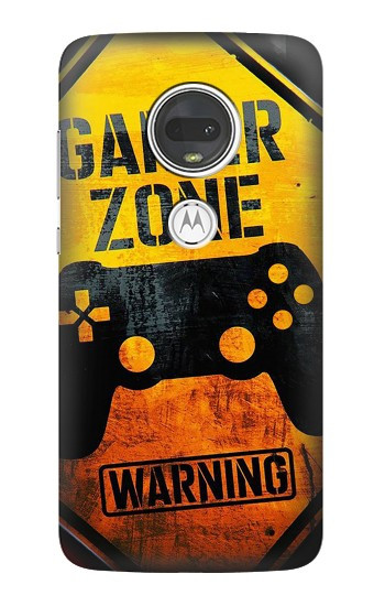 S3690 Zone de joueur Etui Coque Housse pour Motorola Moto G7, Moto G7 Plus
