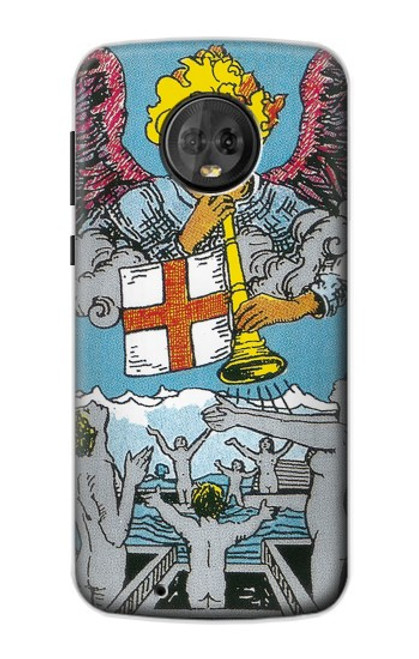 S3743 Carte de tarot le jugement Etui Coque Housse pour Motorola Moto G6