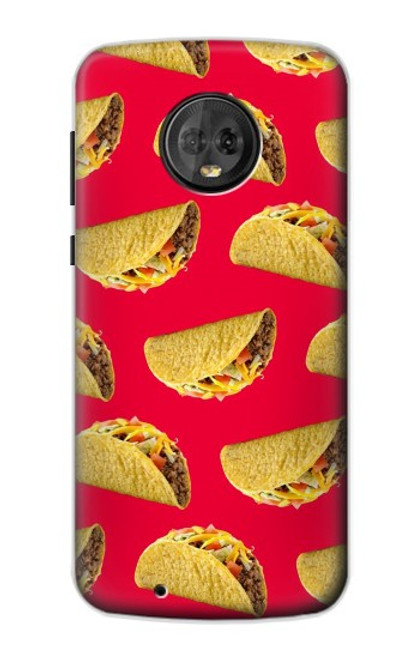 S3755 Tacos mexicains Etui Coque Housse pour Motorola Moto G6