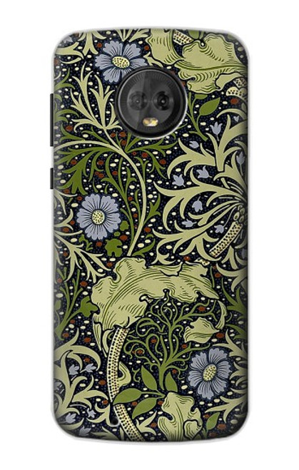 S3792 William Morris Etui Coque Housse pour Motorola Moto G6