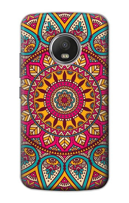 S3694 Modèle d'art hippie Etui Coque Housse pour Motorola Moto G5 Plus