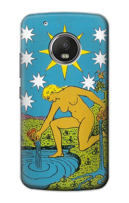 S3744 Carte de tarot l'étoile Etui Coque Housse pour Motorola Moto G5 Plus