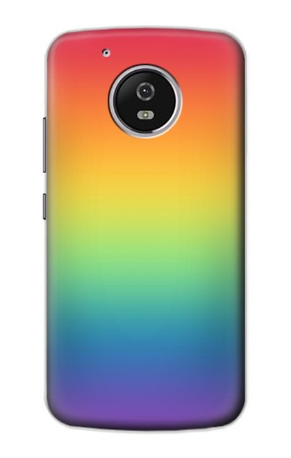 S3698 Drapeau de fierté LGBT Etui Coque Housse pour Motorola Moto G5