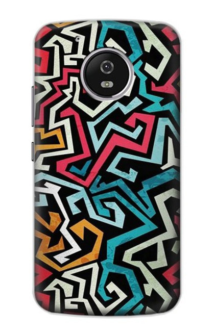 S3712 Motif Pop Art Etui Coque Housse pour Motorola Moto G5