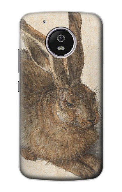 S3781 Albrecht Durer Young Hare Etui Coque Housse pour Motorola Moto G5