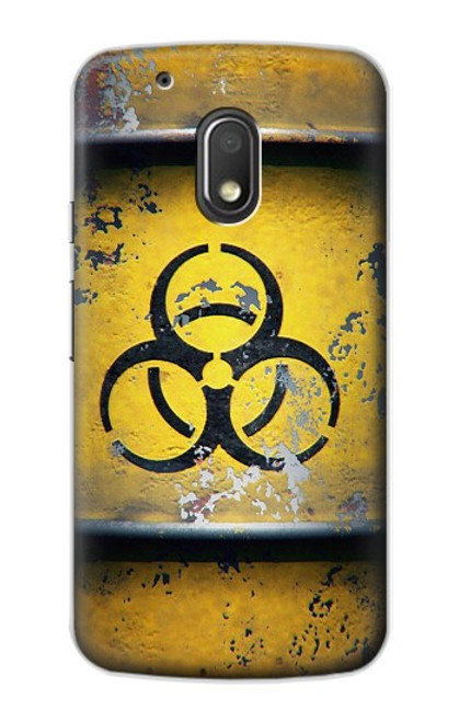 S3669 Graphique du réservoir de danger biologique Etui Coque Housse pour Motorola Moto G4 Play