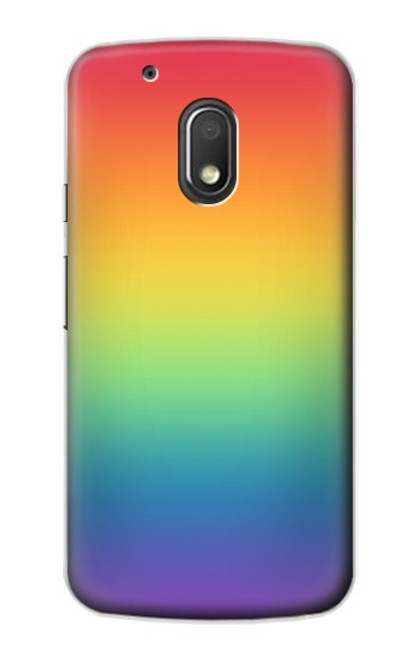 S3698 Drapeau de fierté LGBT Etui Coque Housse pour Motorola Moto G4 Play