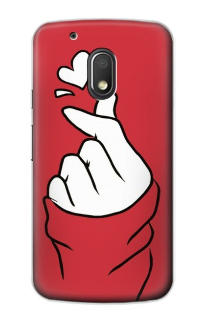 S3701 Mini signe d'amour de coeur Etui Coque Housse pour Motorola Moto G4 Play