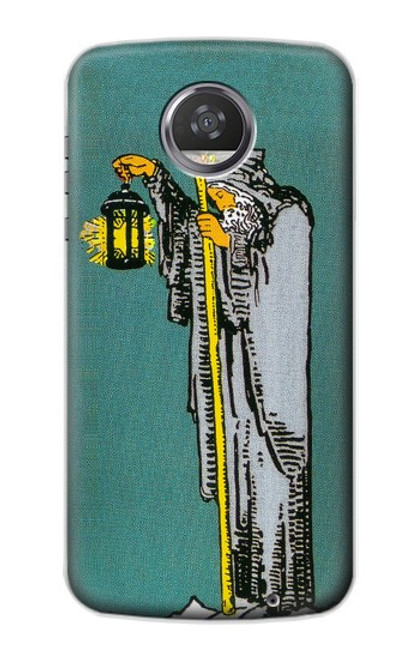 S3741 Carte de tarot l'ermite Etui Coque Housse pour Motorola Moto Z2 Play, Z2 Force