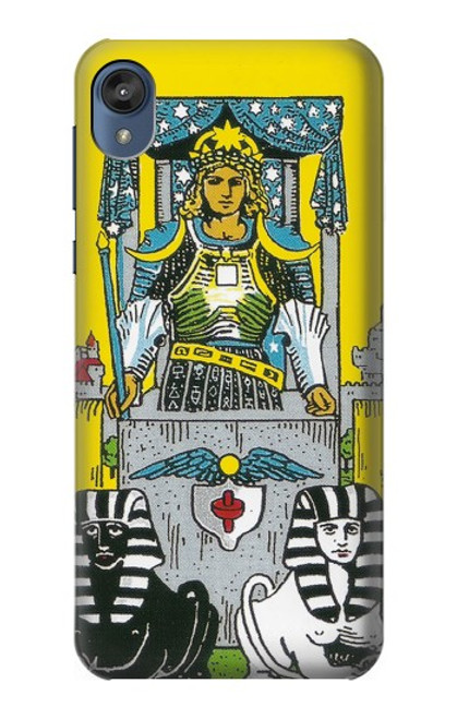 S3739 Carte de tarot le char Etui Coque Housse pour Motorola Moto E6, Moto E (6th Gen)