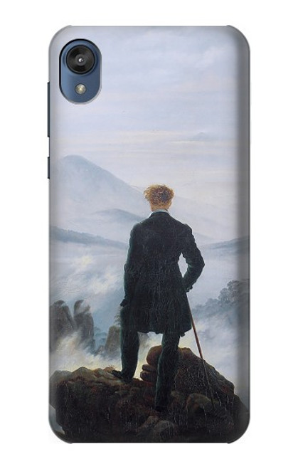 S3789 Wanderer above the Sea of Fog Etui Coque Housse pour Motorola Moto E6, Moto E (6th Gen)