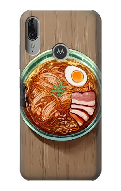 S3756 Nouilles ramen Etui Coque Housse pour Motorola Moto E6 Plus, Moto E6s