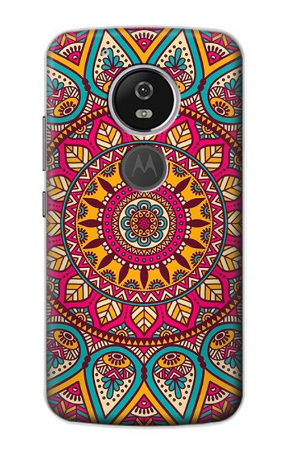 S3694 Modèle d'art hippie Etui Coque Housse pour Motorola Moto G6 Play, Moto G6 Forge, Moto E5