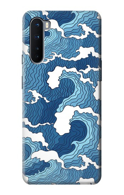 S3751 Modèle de vague Etui Coque Housse pour OnePlus Nord