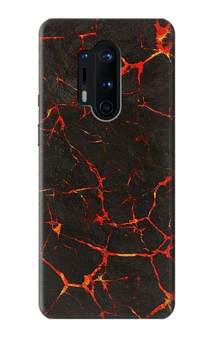 S3696 Magma de lave Etui Coque Housse pour OnePlus 8 Pro