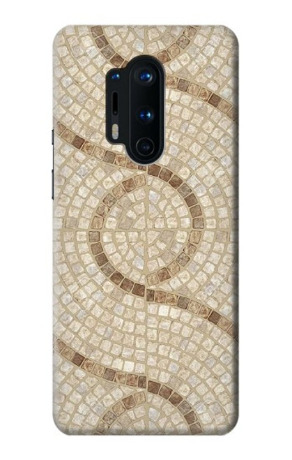 S3703 Carreaux de mosaïque Etui Coque Housse pour OnePlus 8 Pro