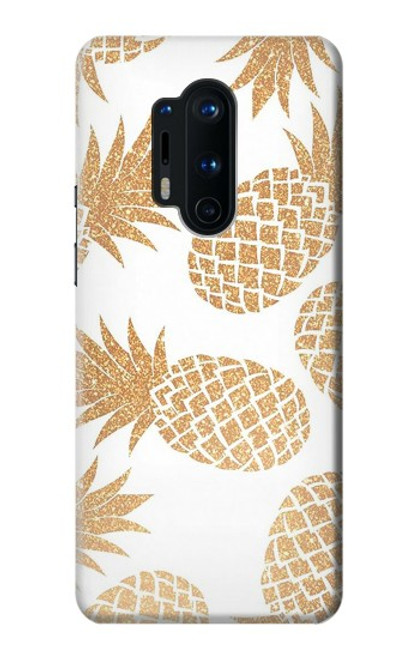 S3718 Ananas sans soudure Etui Coque Housse pour OnePlus 8 Pro