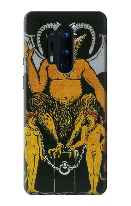 S3740 Carte de tarot le diable Etui Coque Housse pour OnePlus 8 Pro