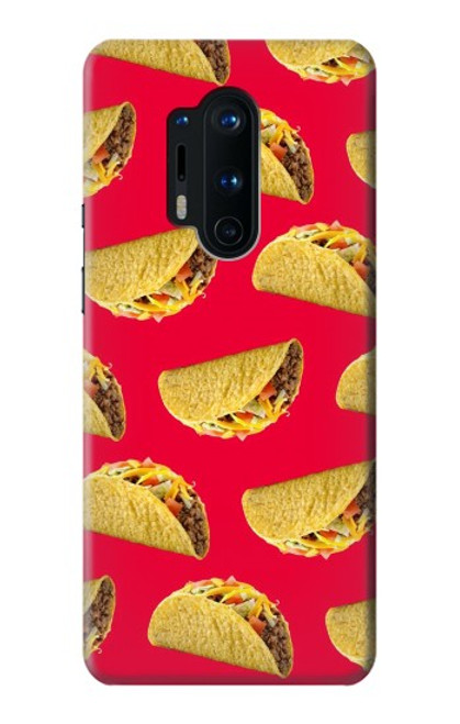 S3755 Tacos mexicains Etui Coque Housse pour OnePlus 8 Pro