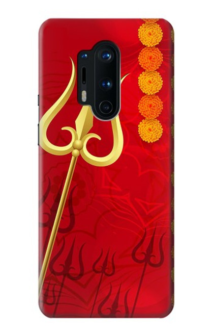S3788 Shiv Trishul Etui Coque Housse pour OnePlus 8 Pro