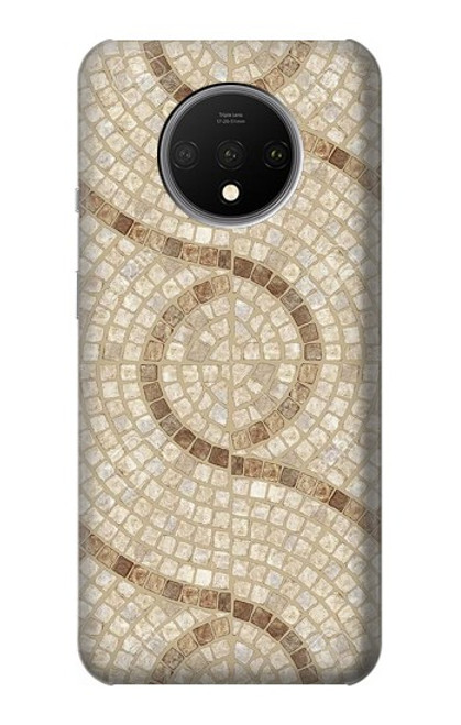 S3703 Carreaux de mosaïque Etui Coque Housse pour OnePlus 7T