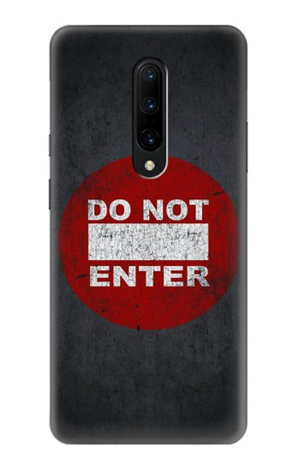 S3683 Ne pas entrer Etui Coque Housse pour OnePlus 7 Pro