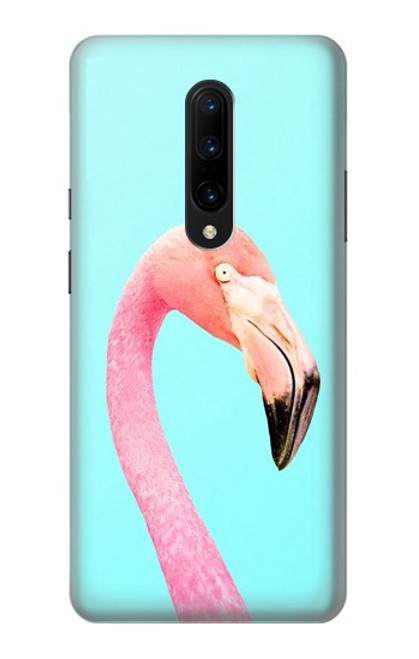 S3708 Flamant rose Etui Coque Housse pour OnePlus 7 Pro