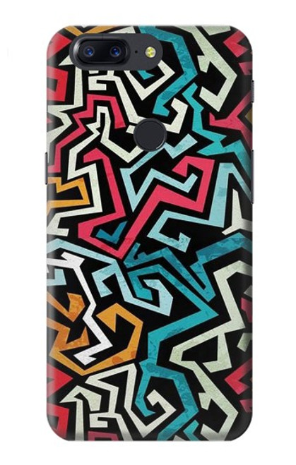 S3712 Motif Pop Art Etui Coque Housse pour OnePlus 5T